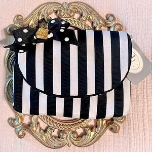 NWT Christian Dior VINTAGE Clutch/ Tote / Pouch w Mirror